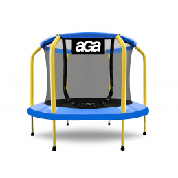 Aga Dětská trampolína 150 cm Modro-žlutá