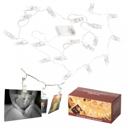 Lumini LED pentru fotografiere 1,5 m 10LED alb cald