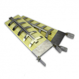 Aga 2x Suport pentru grătar de pește