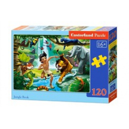 Puzzle de 120 de piese Cartea Junglei universal
