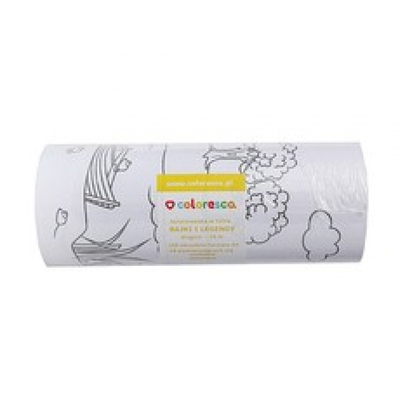 COLORESCA Carte de colorat pe rolă Basme și legende 30m 3+