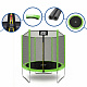 Trambulină Aga SPORT TOP 180 cm Verde deschis + plasă de protecție