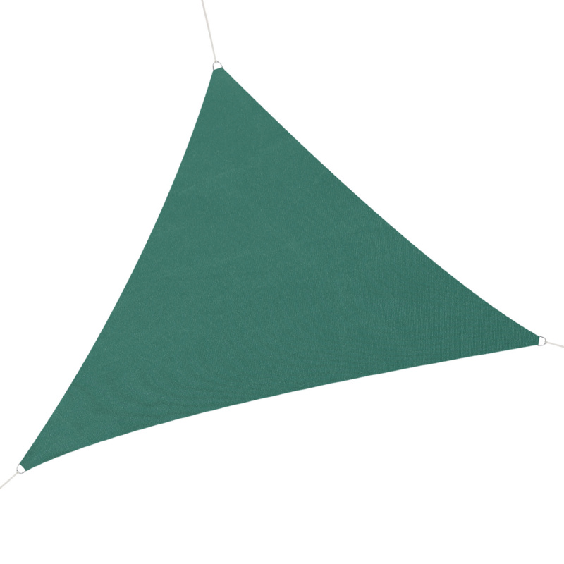 Aga Prelată de umbrire 3x3x3 m Verde închis