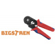 Set clește de sertizat + 500 terminale ISO 13586