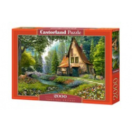 Puzzle CASTORLAND 2000 de piese - Cabana Toadstool
