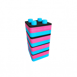 Aga4Kids Cuburi din spumă 4 bucăți