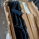 Linder Exclusiv Raft metalic 180x90x40 cm 5 polițe Negru 6DAZ600 - CALITATEA a II-a
