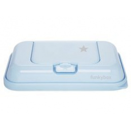 Recipient pentru șervețele To go Blue little star FUNKYBOX universal
