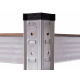 Aga Raft metalic 174x75x30 cm 5 rafturi