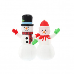 Aga Oameni de zăpadă gonflabili cu LED 150 cm