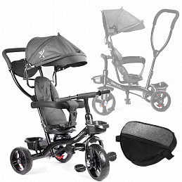 Aga Tricicletă pentru copii TRIKE FIX LITE gri - 6DZ103 - II. CALITATE