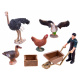 Set de figurine cu animale de fermă ZA2989B