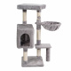 Aga Scratcher pentru pisici 36x45x90 cm Gri