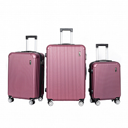 Aga Travel Set de valize de călătorie Vișiniu 6CZ033 - CALITATEA a II-a