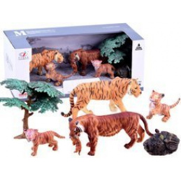 Set de animale Figurine safari TIGRU 4buc ZA2990 universal