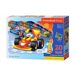 Puzzle 20 buc. MAXI Racing Action universal
