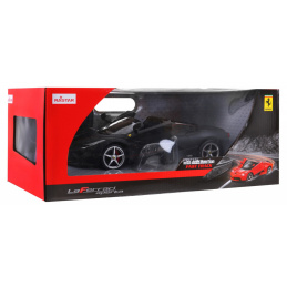 Ferrari LaFerrari Aperta negru RASTAR model 1:14 Mașină telecomandată + telecomandă 2,4 GHz