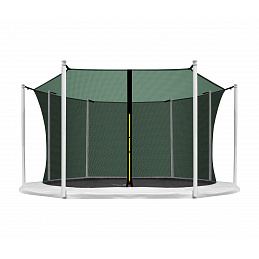 Aga Plasă de protecție interioară 366 cm pentru 8 stâlpi Verde închis