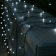 Linder Exclusiv Șir de lumini solare 150 LED Alb rece