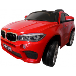 BMW X6M roșu Roți moi Eva, scaun moale Licență
