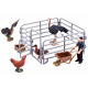 Set de figurine cu animale de fermă ZA2989B