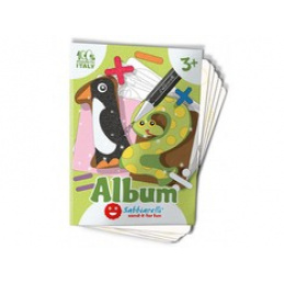 Album de colorat cu nisip Cifre 3+ SABBIARELLI universal