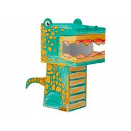 Carte de colorat 3D Cube head Dino - TYRANOZAURUS 3l+ MONUMI universal