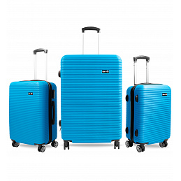 Aga Travel Sada cestovních kufrů MR4651 Světle modrá
