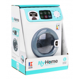 Mașină de spălat interactivă pentru copii 3+ Panou tactil + Sunete Lumini + Elemente deschizabile