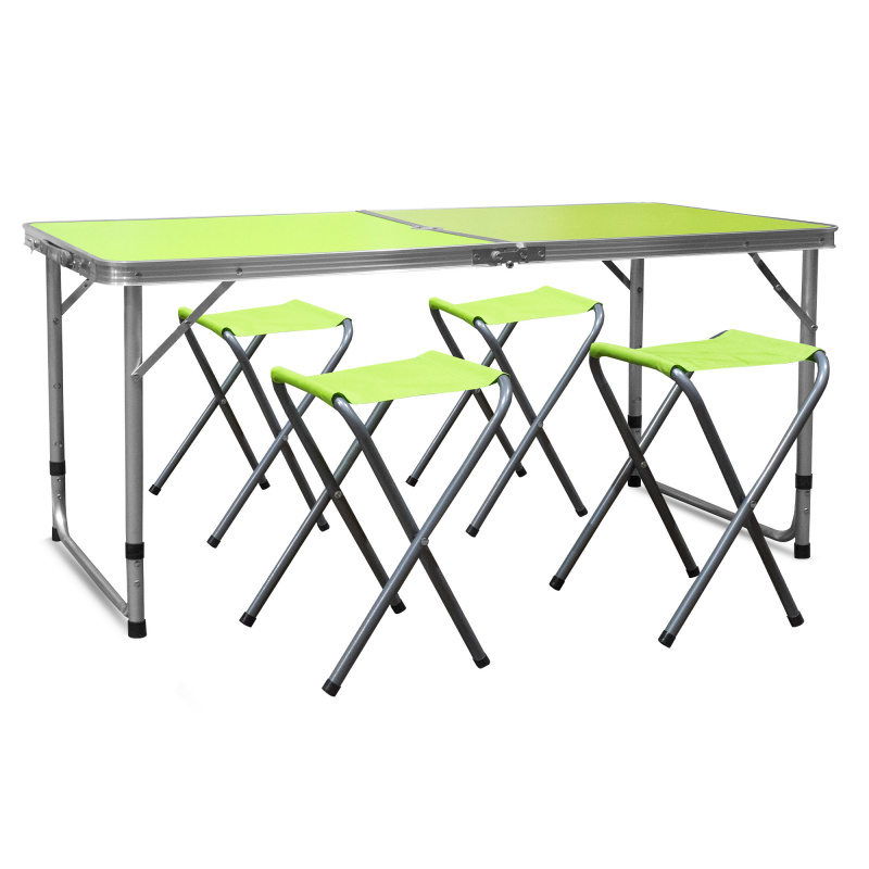 Aga Set pliabil de camping Verde
