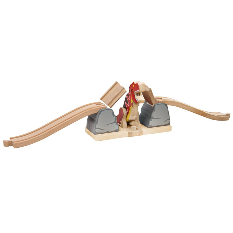 Bigjigs Rail Pod cu T-Rex DZ728 - II. CALITATE