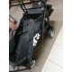 Aga Cărucior pliabil de transport cu acoperiș Negru 2DAZ560 - II. CALITATE