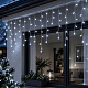 Linder Exclusiv Perdea luminoasă de Crăciun 120 LED Alb rece