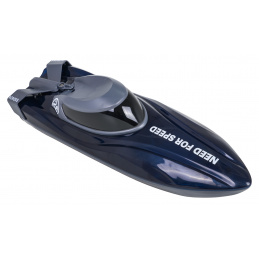 Barcă RC cu Iluminare Albastră