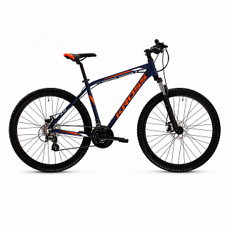 Bicicletă montană pentru bărbați KROSS HEXAGON 3.0 26" Albastru