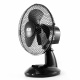 Aga Ventilator de masă 23 cm MR8114 Negru