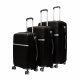 Set de valize de călătorie Aga Travel MR4679 Negru