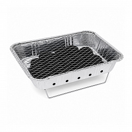 Grătar de unică folosință Linder Exclusiv 30x25x4 cm