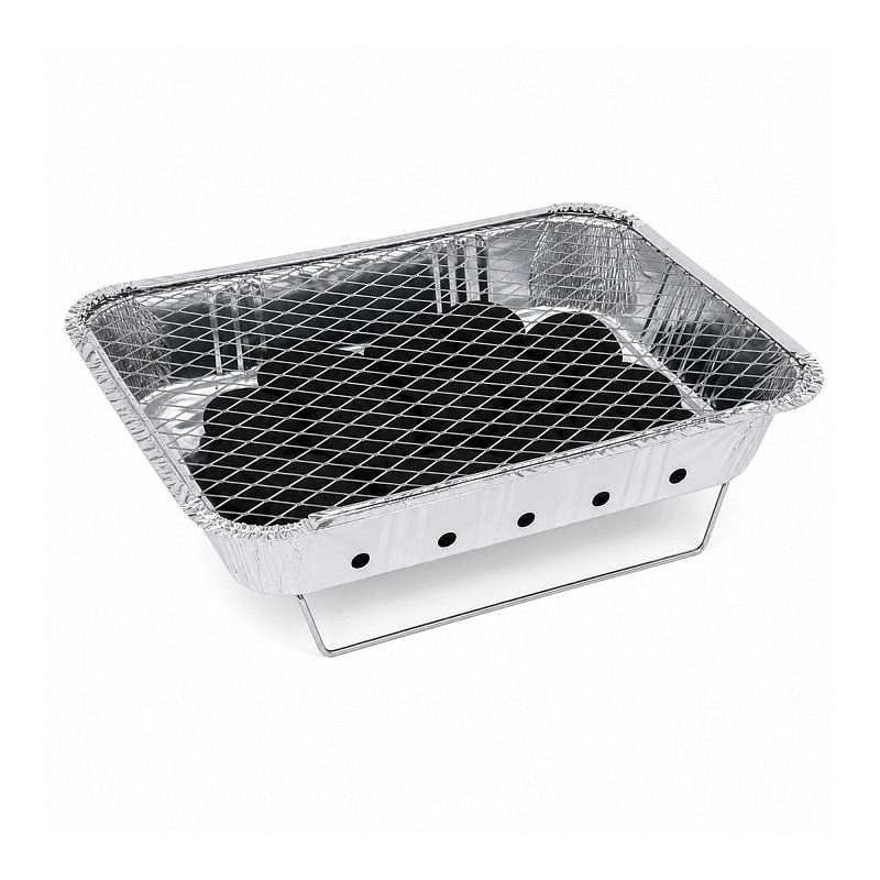 Grătar de unică folosință Linder Exclusiv 30x25x4 cm