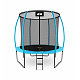 Aga SPORT EXCLUSIVE Trambulină 250 cm Albastru deschis + plasă de protecție + scară - CALITATEA a II-a