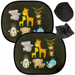 Aga Parasolar static pentru geamul mașinii Maimuță