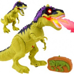 Dinozaur telecomandat T-Rex care scoate fum RC0592 universal