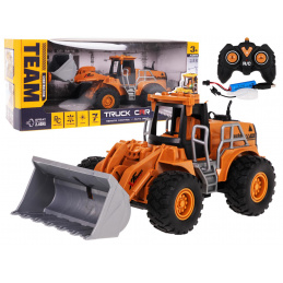 Buldozer cu Funcție de Lumini și Fum R/C Buldozer cu Funcție de Lumini și Fum R/C