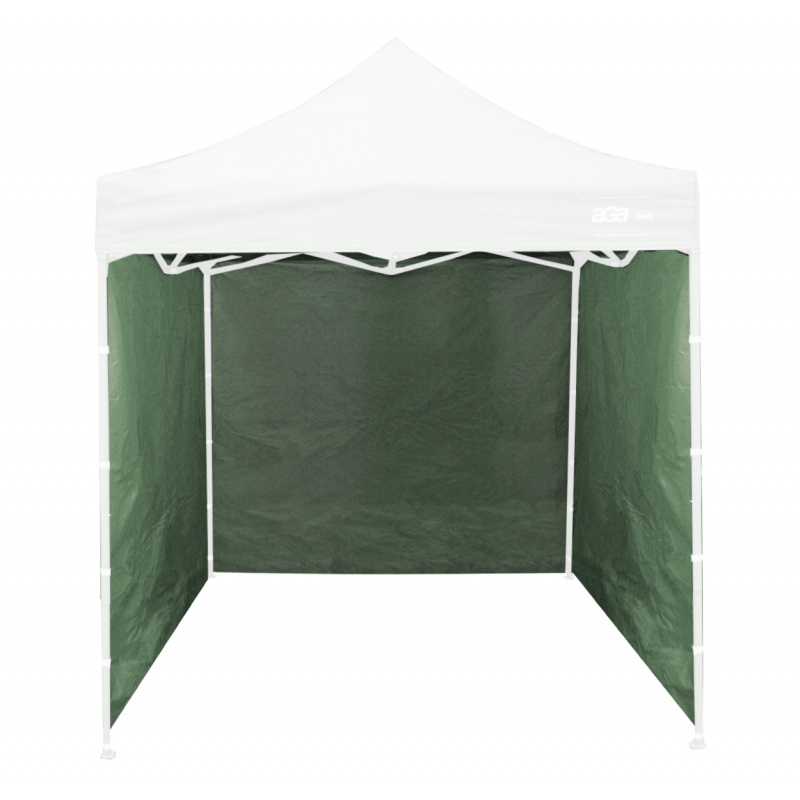 Aga Panouri laterale pentru stand de vânzare 3x3m Verde