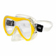 Set de scufundare Aga mască și snorkel M12+S2 Galbenă