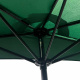 Umbrelă de soare semicirculară Aga CLASSIC 270 cm Verde închis