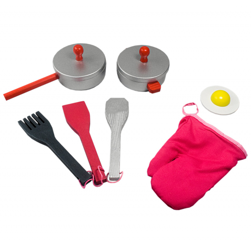 Aga4Kids Set vase de gătit pentru copii COOKWARE SET 7