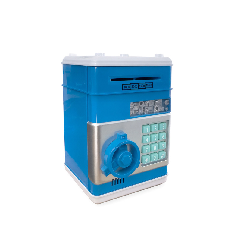 Aga Pușculiță seif Albastră