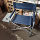 Linder Exclusiv Scaun pliabil de camping Gri/Negru 6DAZ657 - CALITATEA a II-a