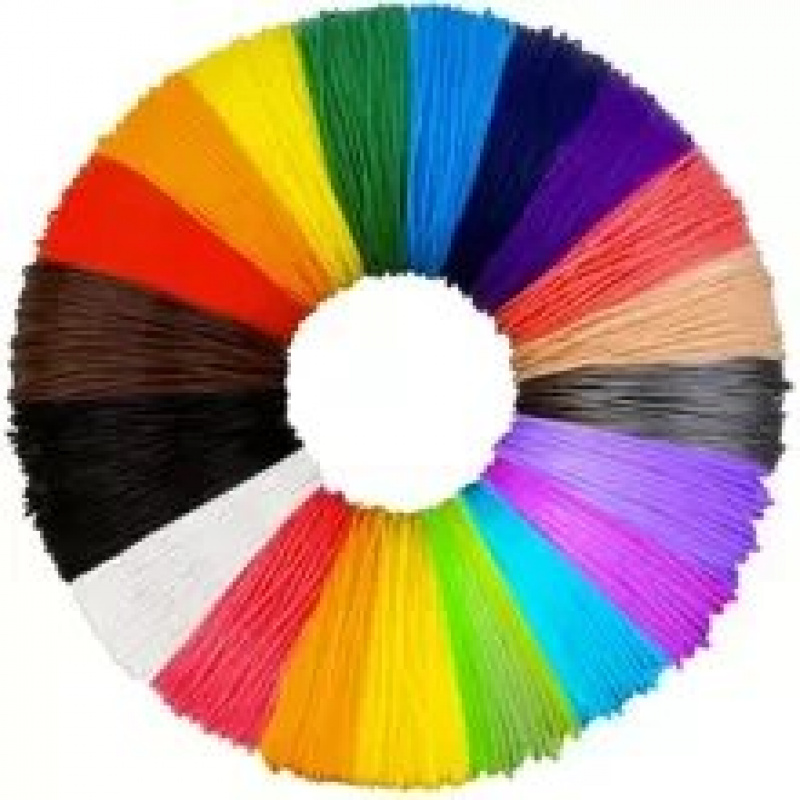 Set de rezerve PLA pentru stilou 3D 20 x 20 m Color Kruzzel 19876